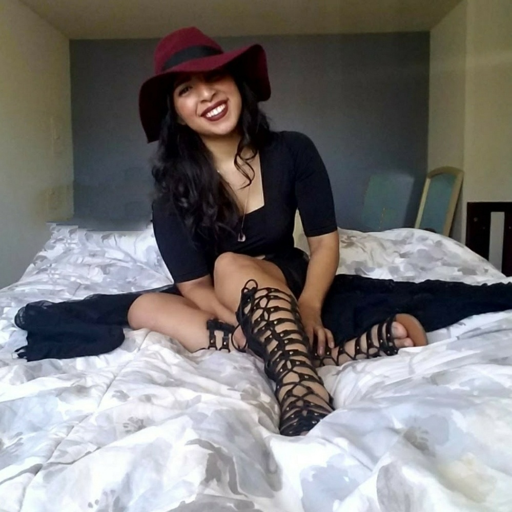 Boho Black Lace Maxi Romper - Picture 5 of 8